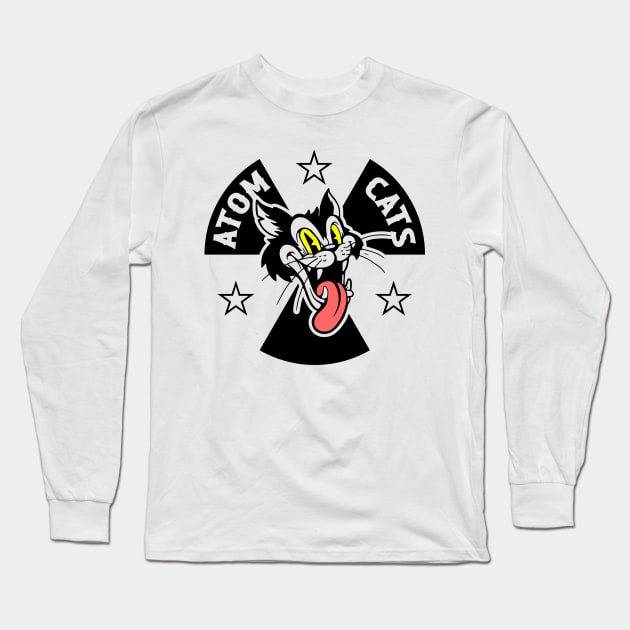 Atom Cats Long Sleeve T-Shirt by Snowman store